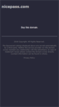 Mobile Screenshot of nicepass.com